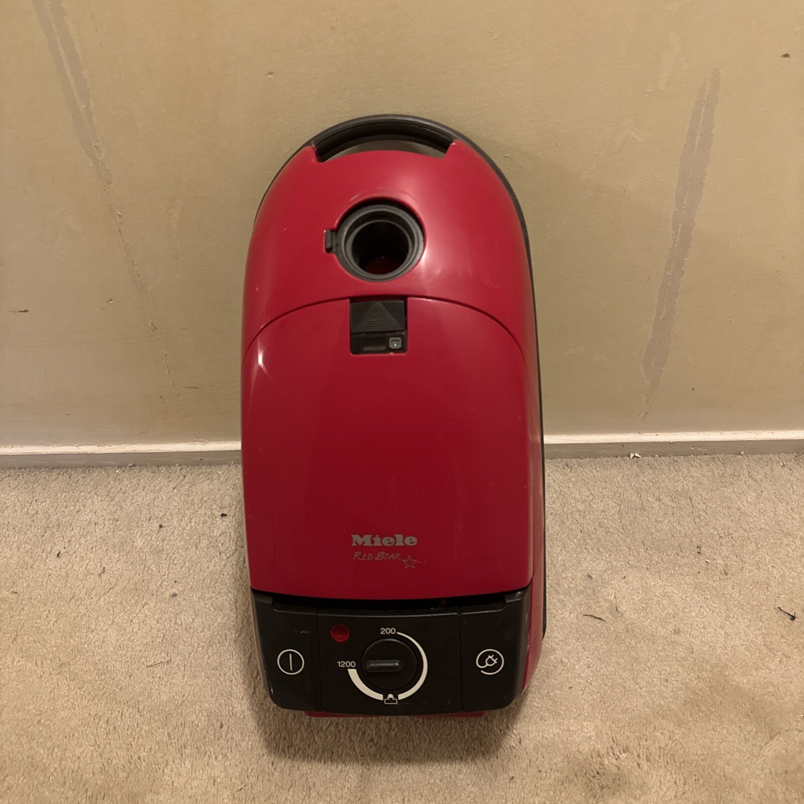 MIELE Red Star Canister Vacuum Cleaner S314i Tested/working eBay
