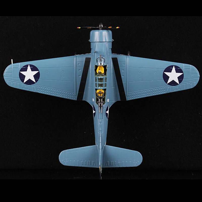 1:72 Alloy Diecast Military Model U.S.Navy Douglas SBD Dauntless Bomber Aircraft - Image 4 of 4