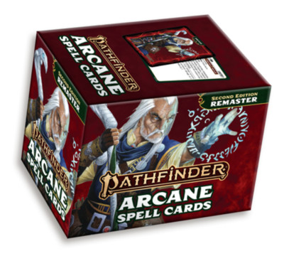 Pathfinder Arcane Spell Cards (Remastered) (P2) - english - PZO10003MC