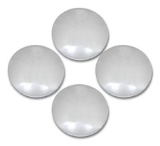 Chrome Baby Moon Hubcaps Set Of 4 Volkswagen T1 Bug Beetle T2 Bus Ghia 1968-1979