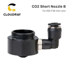 Short Air Nozzle with Fitting for Lens Laser Head