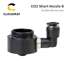 Short Air Nozzle with Fitting for Lens Laser Head