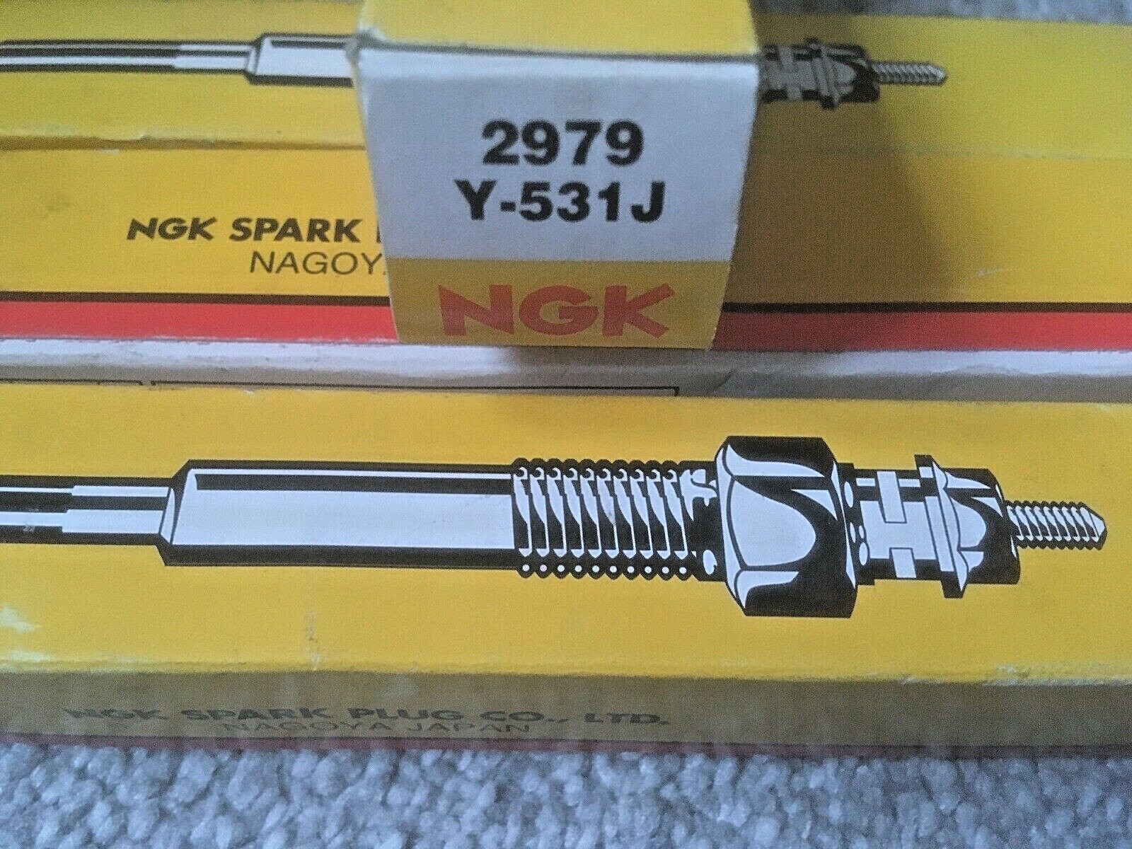 1 X NEW BOXED NGK GLOW PLUG Y531J stock no 2979 FREE DELIVERY eBay