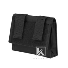 KRYDEX Counterweight Pouch NVG Battery Carrier Pack for Tactical Helmet Black