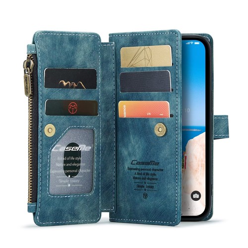 For iPhone 15 14 13 12 11 Pro Max XS XR 8 7 6 Magnetic Leather Cover Wallet Case - Picture 54 of 59