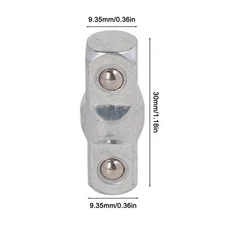 3/8 Double-head Hex Socket Wrench Adapter Extension Rod Driver-Conversion Tool