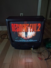 Admiral TV VCR Combo Player GOJ 12333 Video Game Retro Television 20"
