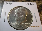 1966 KENNEDY HALF SILVER GEM    TXX