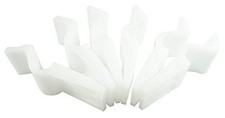 Nuie Modern Bathroom Accessories 6 Bath Panel Clips for Use with Acrylic Bath...