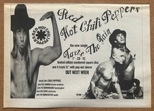 RED HOT CHILI PEPPERS - TASTE THE PAIN / TOUR DATES 1990 Half page UK press ad