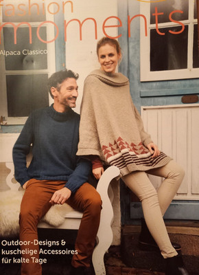 Schachenmayr Magazin 33 fashion Alpaca Classico Winter Pulli Poncho Kissen