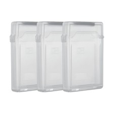 4.5 " x 3.2 ", 3pcs Hard Drive Case for Gray Plastic Hard Drive