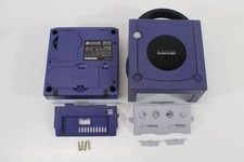 Nintendo GameCube OEM Replacement Console Shell Purple DOL-101 All Port Cover 1