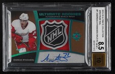2015-16 Ultimate Collection 1/1 Andreas Athanasiou BGS 8.5 Patch Auto Shield g0y