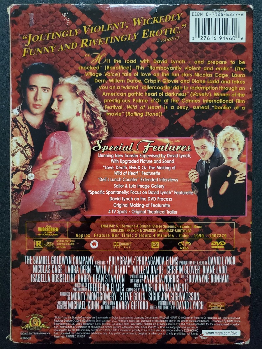 Wild at Heart (DVD, 2004) for sale online | eBay
