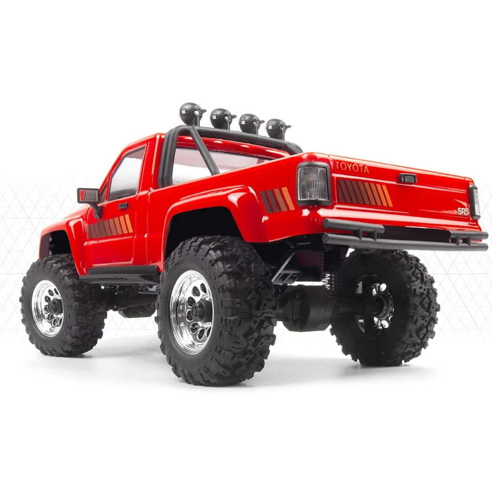 HPI 160801 1/18 Venture18 Brushed 1985 Toyota Hilux SR5 4WD RTR Red Truck - Image 4 of 4