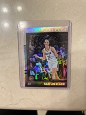 2025 Panini Chronicles CAITLIN CLARK Silver Holo Foil Number 21 Indiana Fever