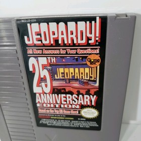 Jeopardy 25th Anniversary Edition NES (Nintendo Entertainment System, 1990) VGC