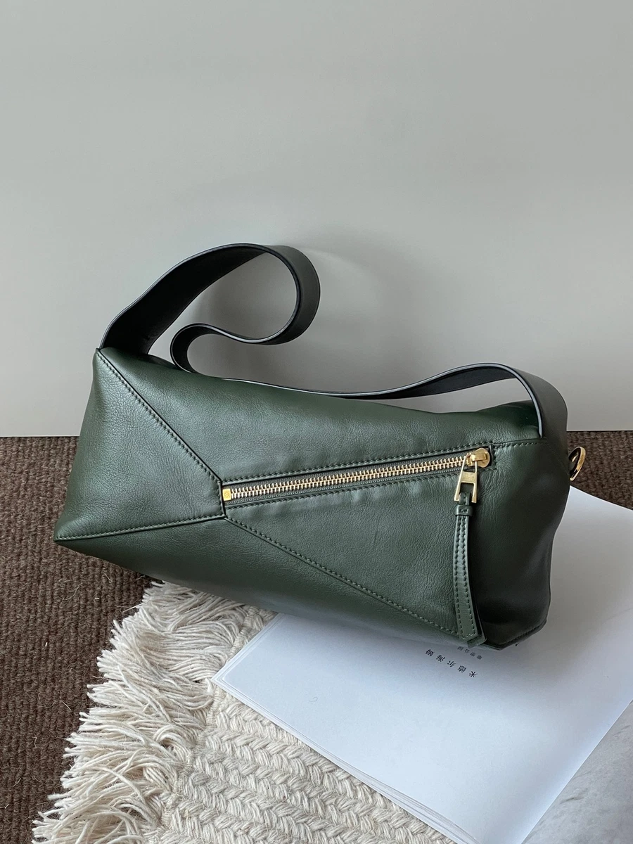 Green Leather Exterior Loewe Bags & Handbags for Women for sale | eBay