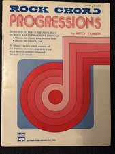 Vintage 1977 Rock Chord Progressions Mitch Farber Alfred Music Theory Book