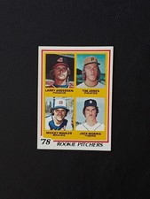 1978 Topps Rookie Pitchers Baseball Card. #703 Jack Morris Rookie....