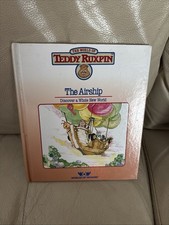 Vintage Teddy Ruxpin "The Airship" Hardcover