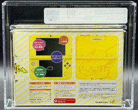 NEW Nintendo 3DS LL Handheld Console Pikachu Japanese Version VGA 90 Graded