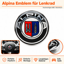 45MM Lenkrad Dekoraufkleber F�r BMW Alpina Lenkung Emblem Abzeichen Sticker