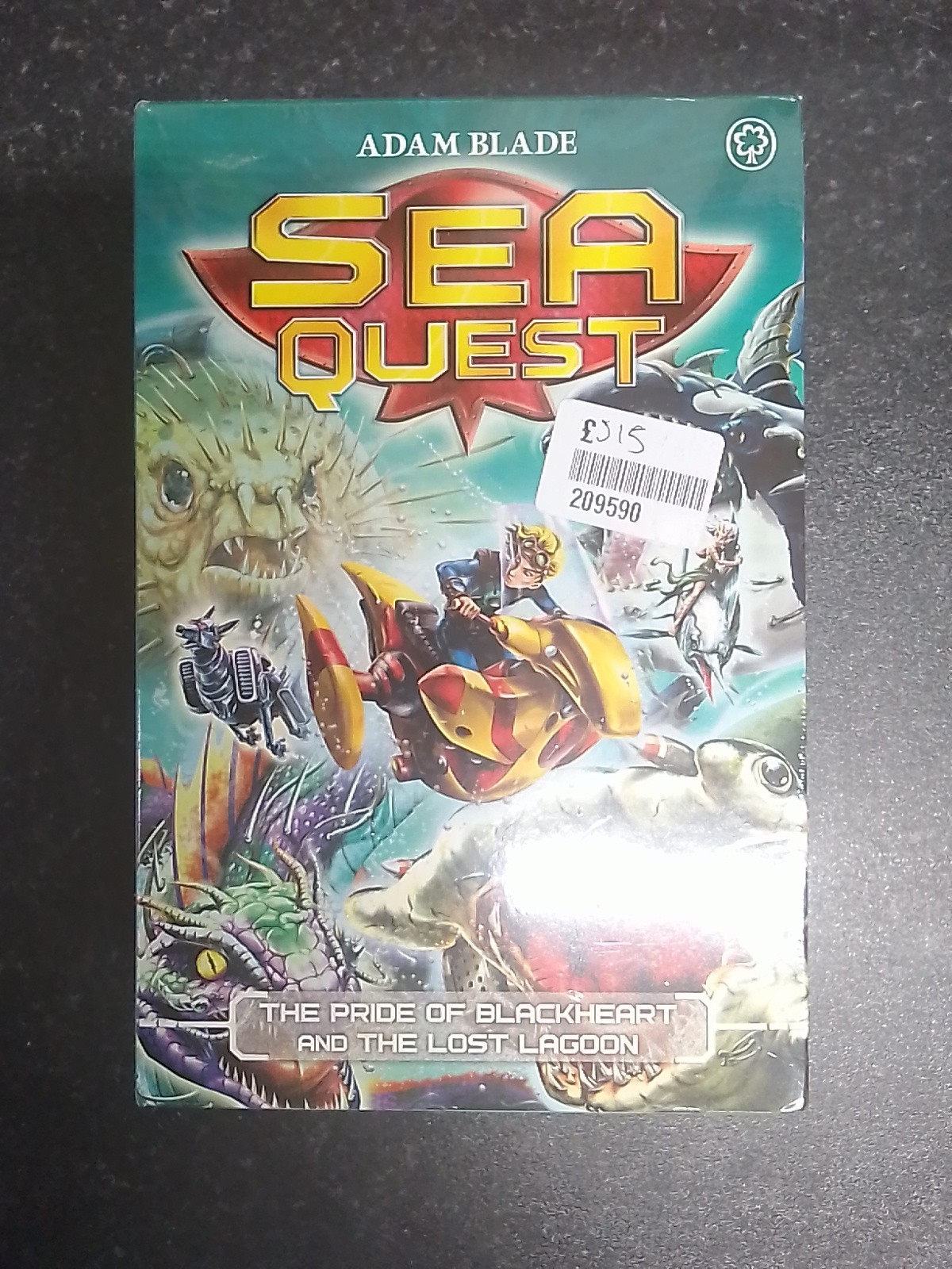 Sea Quest 9-16 Adam Blade Paperback Book Collection Box Set - Sealed