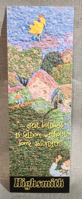 Sir Francis Bacon Great Boldness Fare Well Sky Chicken Paper Bookmark
