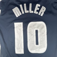 Original MILLER 10 West Bromwich Albion 2009/2010 Home Football Shirt Medium
