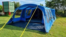 Hi Gear Horizon 700 Inflatable 7-Person Tent – Air Beam, Waterproof, Blue