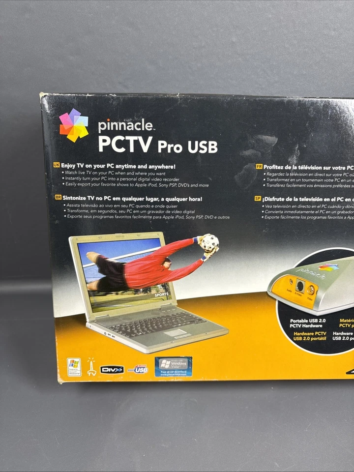 Pinnacle PCTV Pro USB 2.0 External Analog Tv Tuner - Image 3 of 4