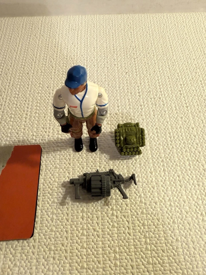 Hardball V1 100% Completo G.I. Figura de acción Hasbro Joe 1988 vintage Foto 4 de 4