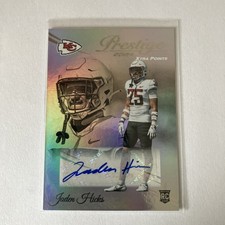 2024 Panini Prestige - Rookies Jaden Hicks #345 Xtra Points (AUTO, RC)