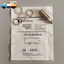 For Allen-Bradley 871TM-B5N18-N3 Inductive Proximity Sensor Switch NO 4Pin AC/DC