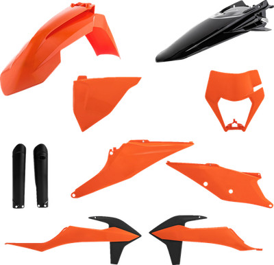 Acerbis 2791547705 Full Body Kit - 23 Oem Orange/Black - for Ktm - EX/XC 20-23