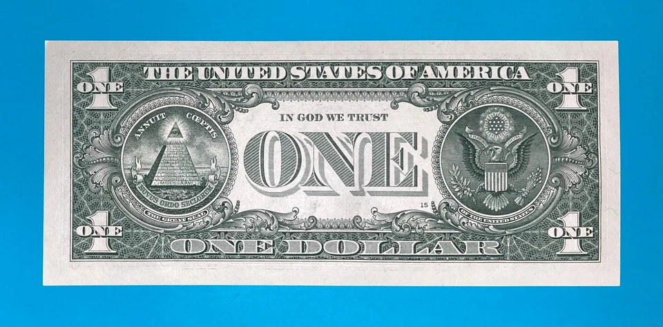 November 10, 1998 (C 11101998 A) BIRTHDAY Note $1 One Dollar Bill *UNC* - Image 3 of 4