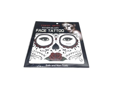 TEMPORÄRES GESICHTSTATTOO FRIGHT NIGHT B-WARE