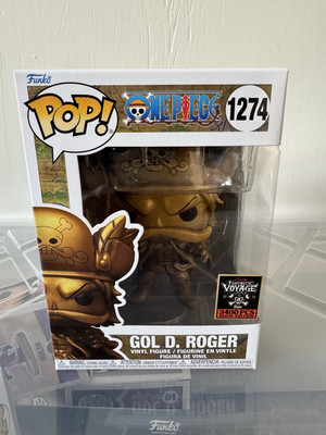 SDCC 2024 Funko Fundays One Piece #1274 Gold Gol D. Roger Pop LE 3400