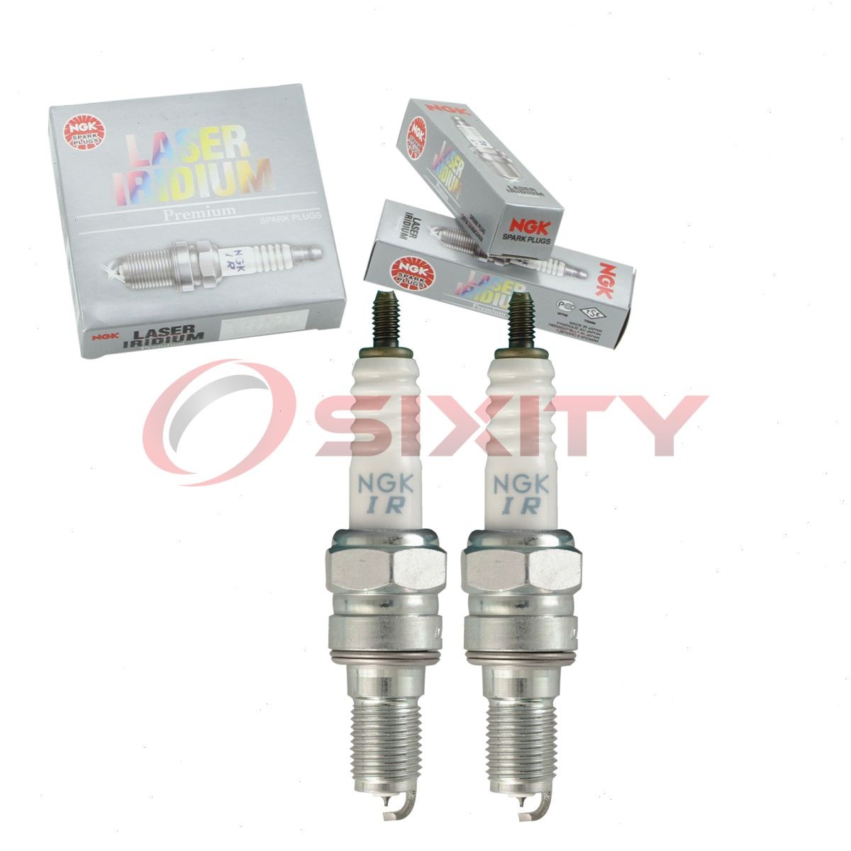 2 pc NGK 95397 IMR8E-9HES Laser Iridium Spark Plugs for 31912-MGH-641 os