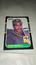 barry bonds 1987 donruss rookie Card pirates #361. Crisp And Pack Fresh . rookie card picture
