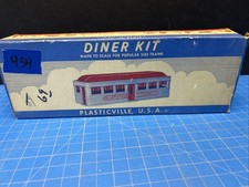 Vintage Plasticville USA Diner Kit DE-7 Excellent Con. in Original Box O S Gauge