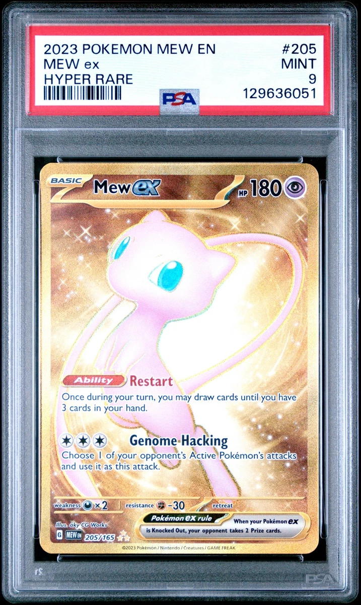 Mew Pokémon TCG Professional Sports Authenticator (PSA) Individual