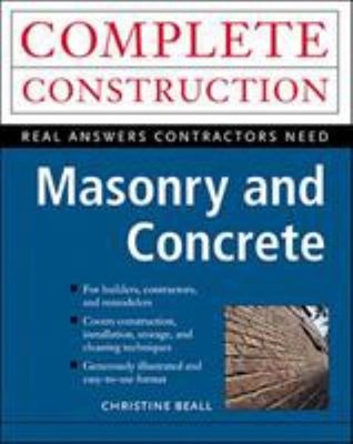 Masonry and Concrete Paperback Christine Beall