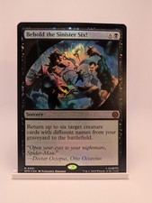Behold the Sinister Six! Marvel's Spider-Man Foil