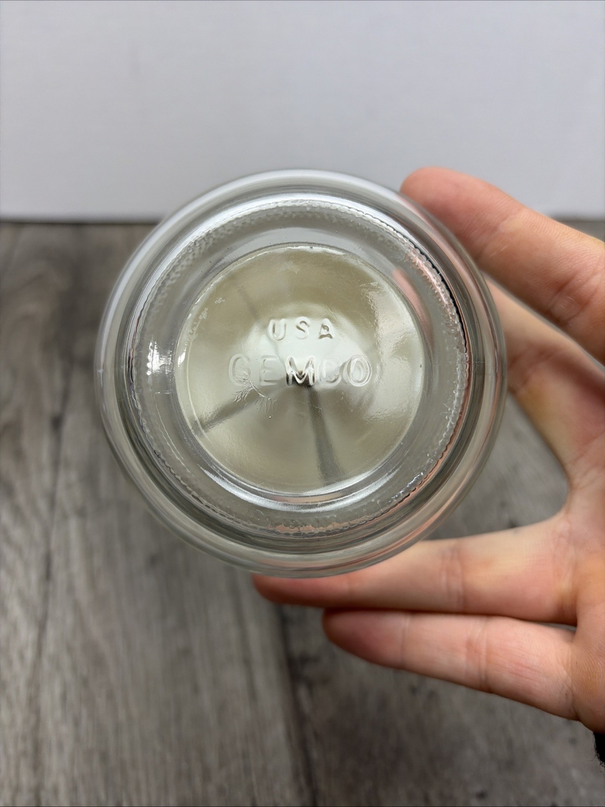 Vintage Gemco Food Nut Chopper USA Stainless White Kitchen Complete Very Nice