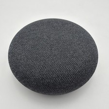 Google Home Mini Smart Speaker Assistant Gen 1 H0A - Charcoal - No Power Cord