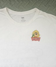 Levi s Petal to the Meta White Graphic Tee Fl...