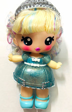 Birthday Girl Fashion Doll Blonde Hair Blue Dress Outfit Removable Clothes Tiara